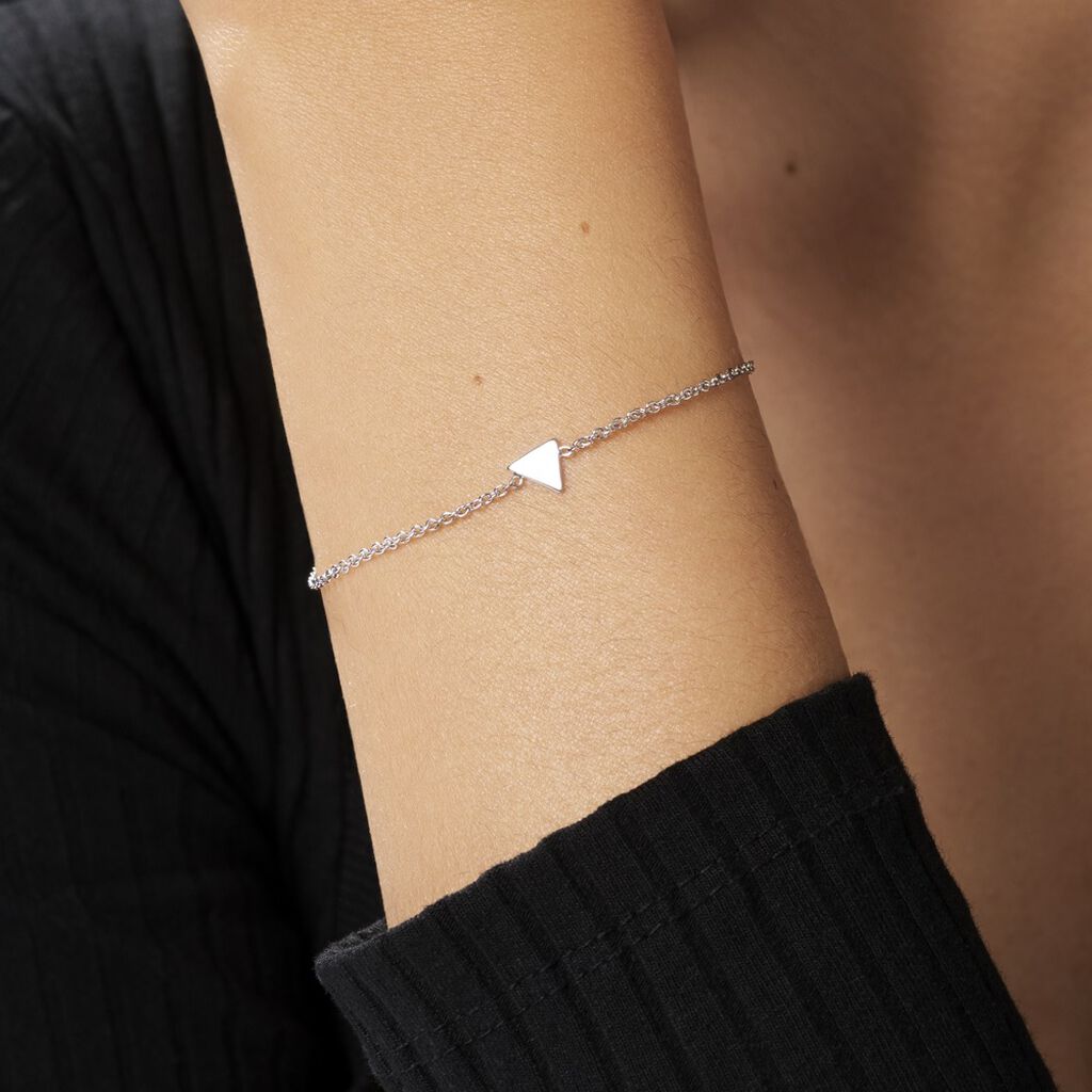 Bracelet Trilia Argent Blanc