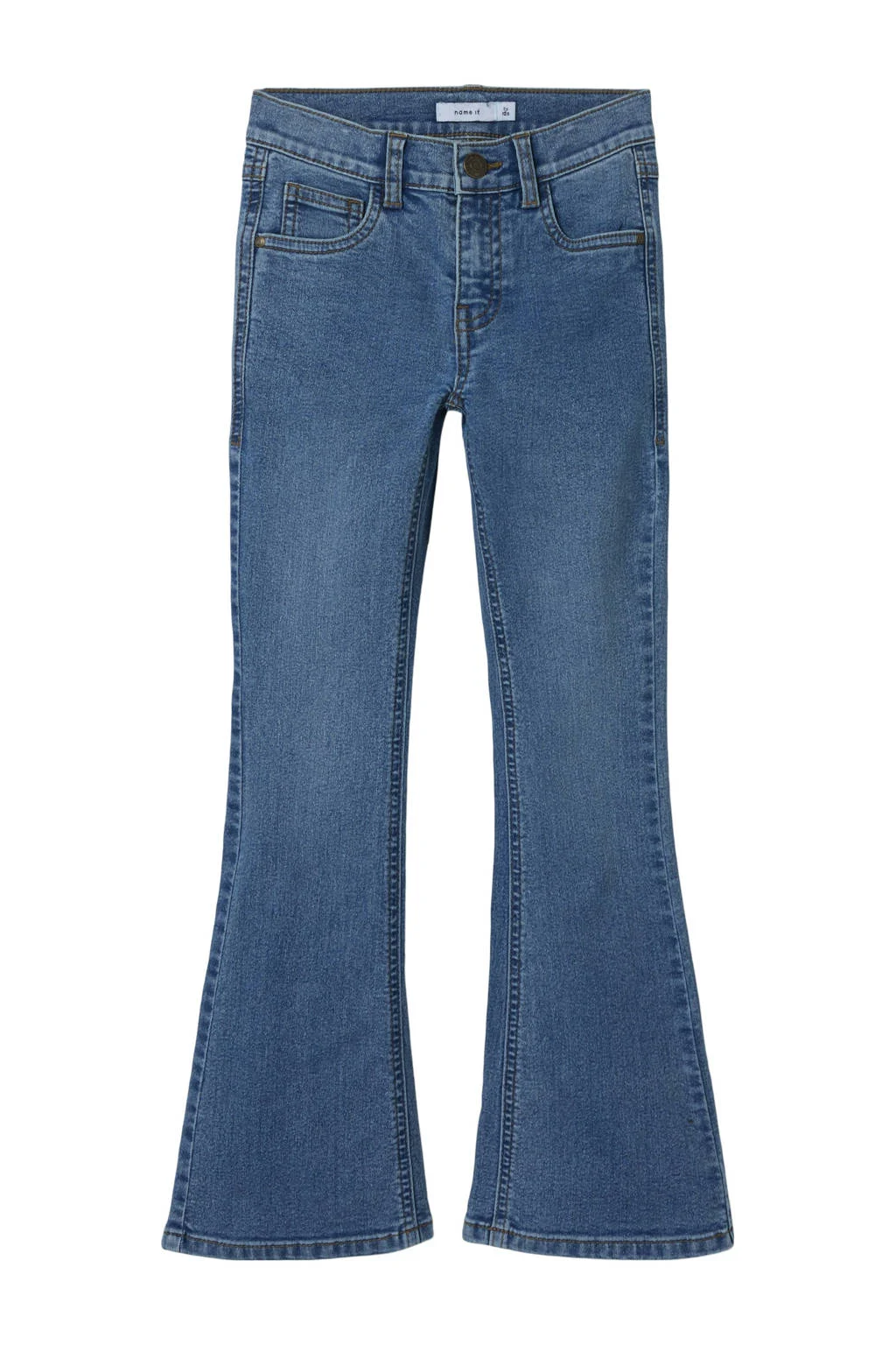NAME IT KIDS bootcut jeans medium blue denim