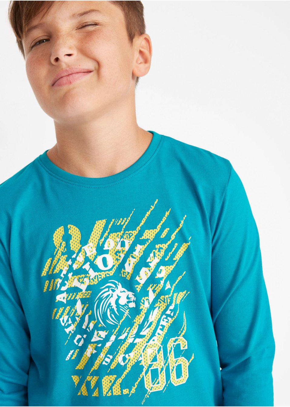 Lot de 2 T-shirts manches longues garçon