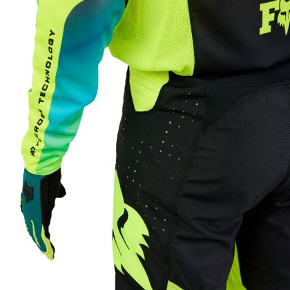 Pantalon cross Fox 360 - STREAK 2024 - Noir / Jaune