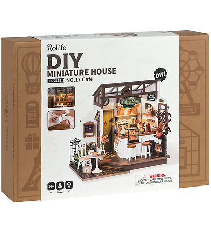 Rolife Miniatur-Diorama - DIY - Slow Life Café DG162 - 183 Teile