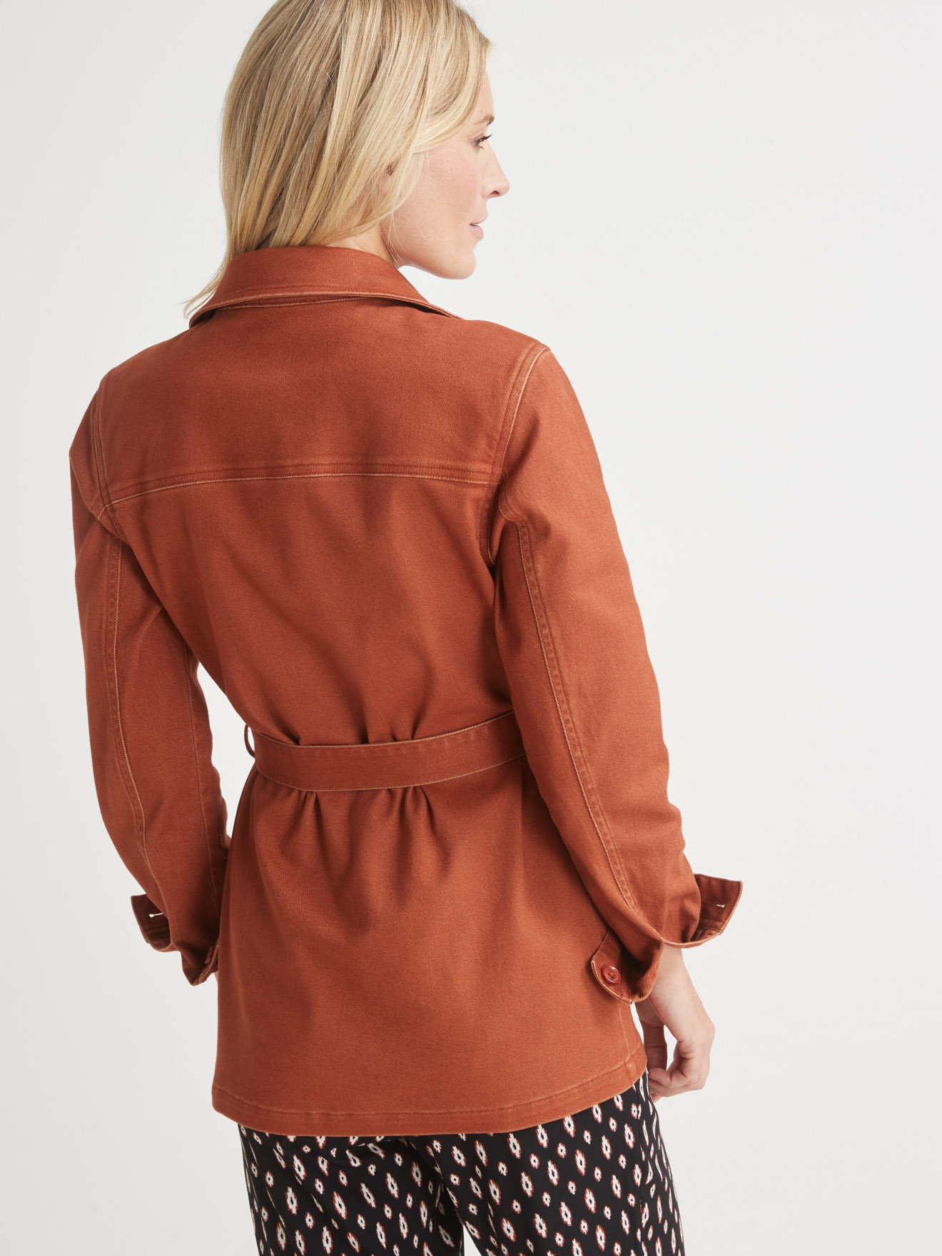 Veste saharienne en coton