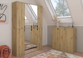 Kommode PROJEKT X Braun 30 x 99 cm