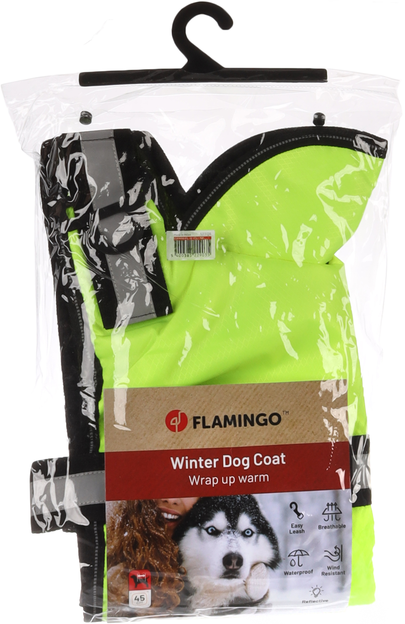 Flamingo f-523126 - Manteau d'hiver fluo