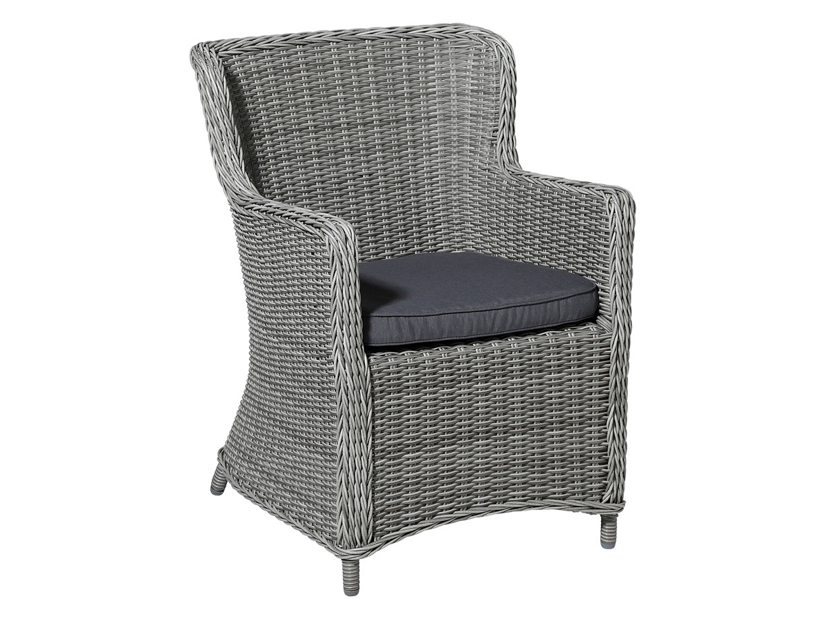 Madison Panama grey wicker universeel zitkussen