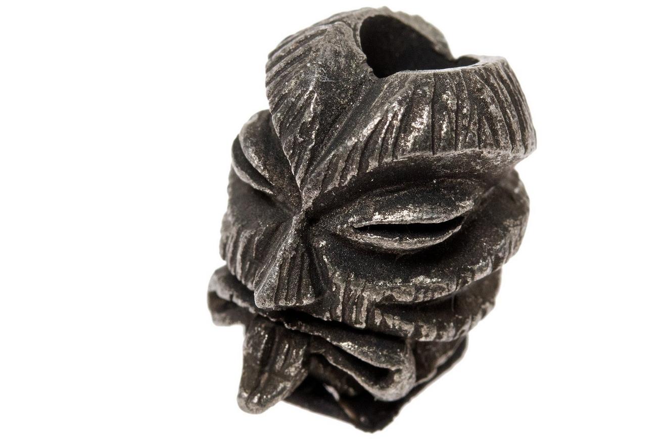 Schmuckatelli Kiko Tiki Bead Black Oxidized
