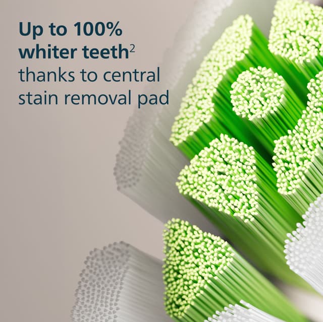 Philips Sonicare W2 Optimal tandbørstehoved HX6064/87 (hvid)