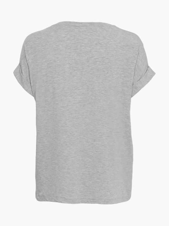 ONLY T-Shirt Grau