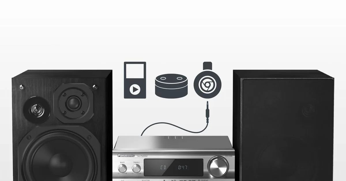 Panasonic SC-PMX92EG-S Mini chaînes hi-fi