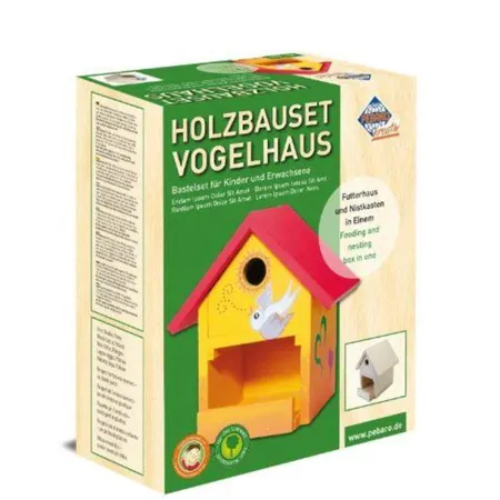 Pebaro Holzbauset Vogelhaus