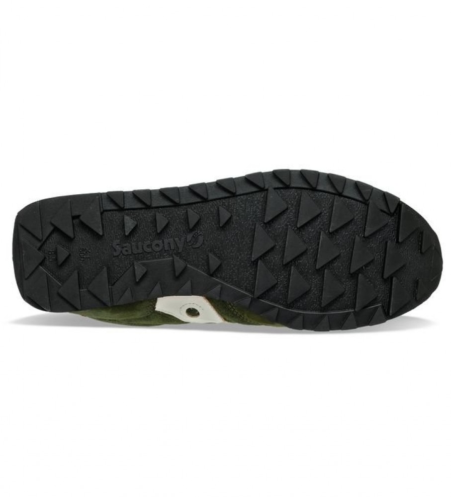 Tênis Saucony Jazz Original de couro, verde