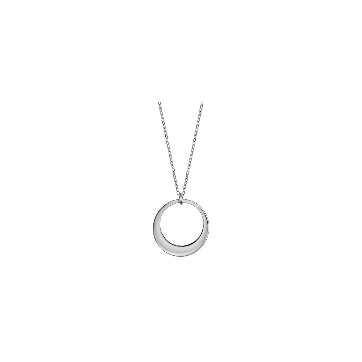 Collier Argent - Cercle - Personnalisable