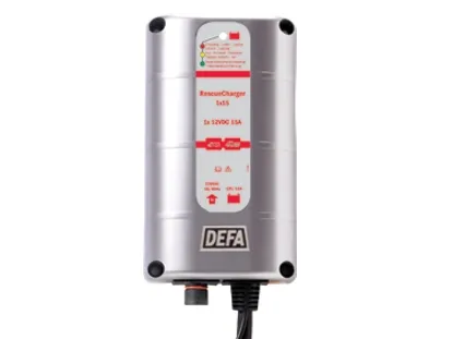 DEFA-redningslader 12v 1 x 15a