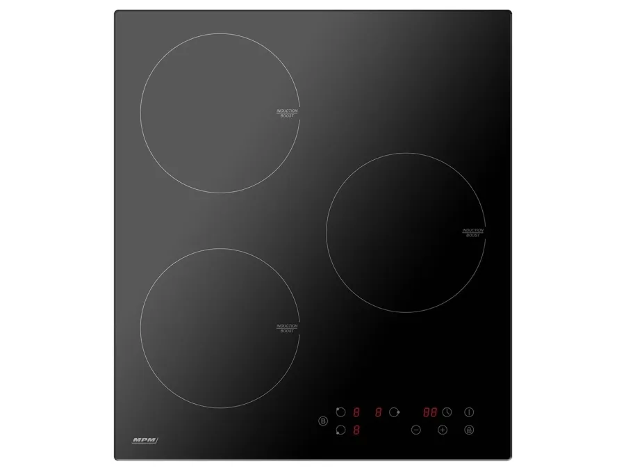 Vitrokeramisk kogeplade MPM-45-VCB-21, sort, 45 cm