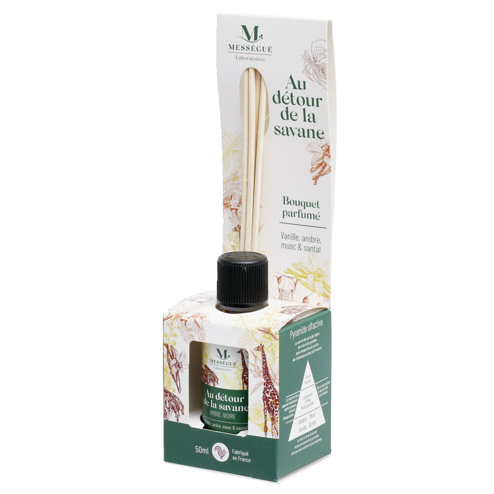 Diffuseur à bâtons Messegué Mon bouquet de bonheur - 50ml