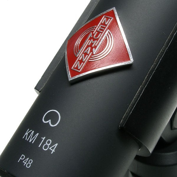 Neumann KM 184 mt zwarte cardioide condensatormicrofoon