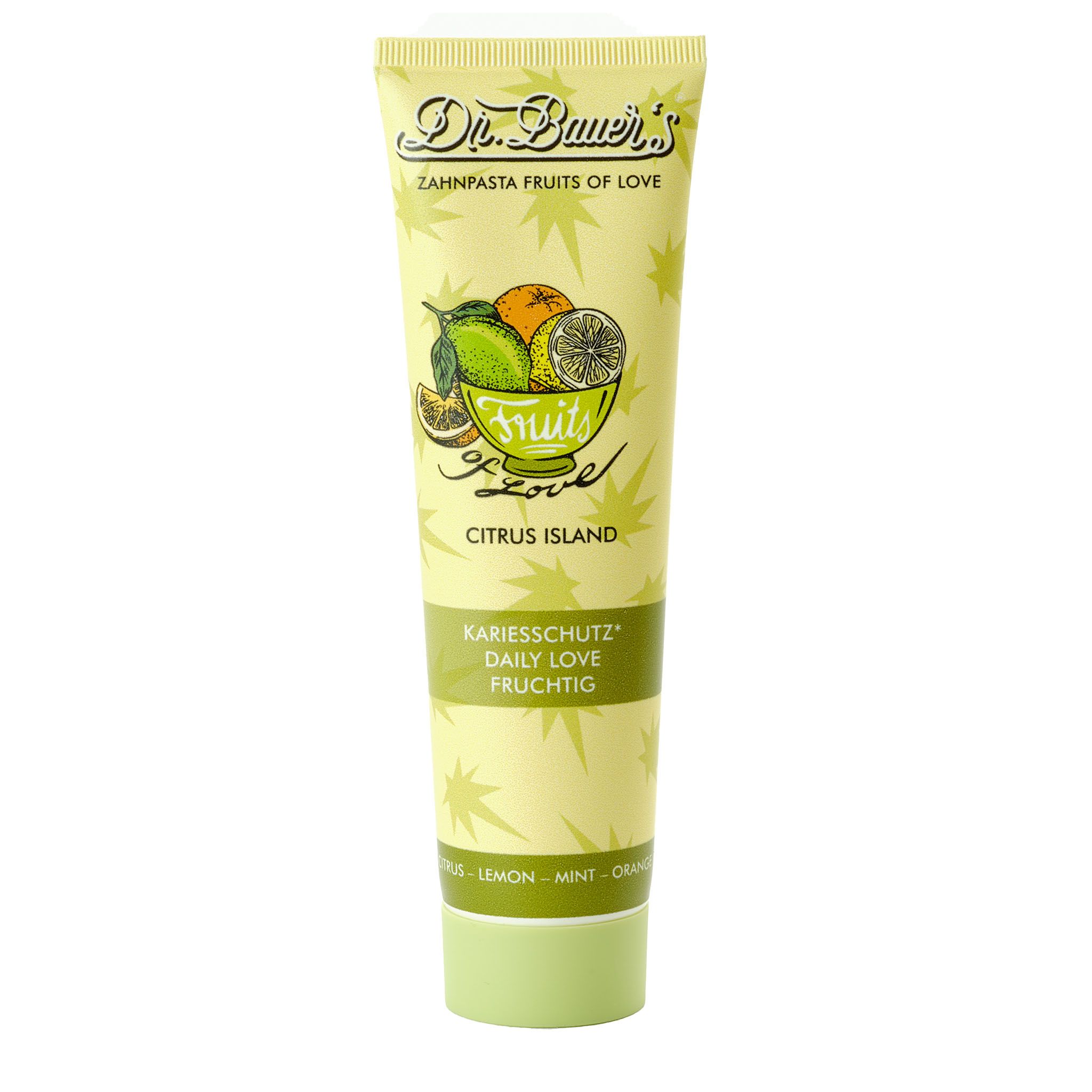 Dr. Bauer's Zahnpasta Fruits of Love Citrus Island