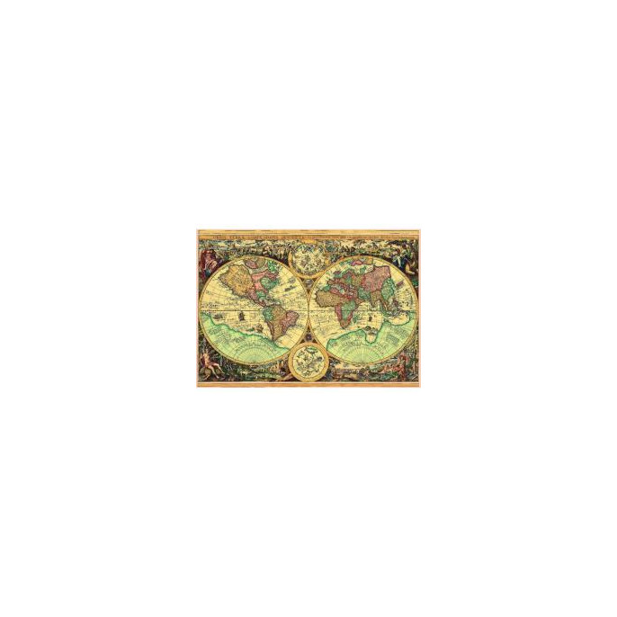 Puzzle : 2000 pièces - Mappemonde Historique