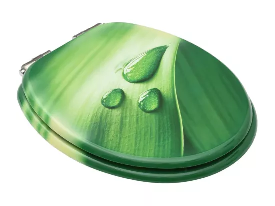 Sièges WC couvercle à effet bois 42.5 x 35.8 x 5.3 cm 02_0002981