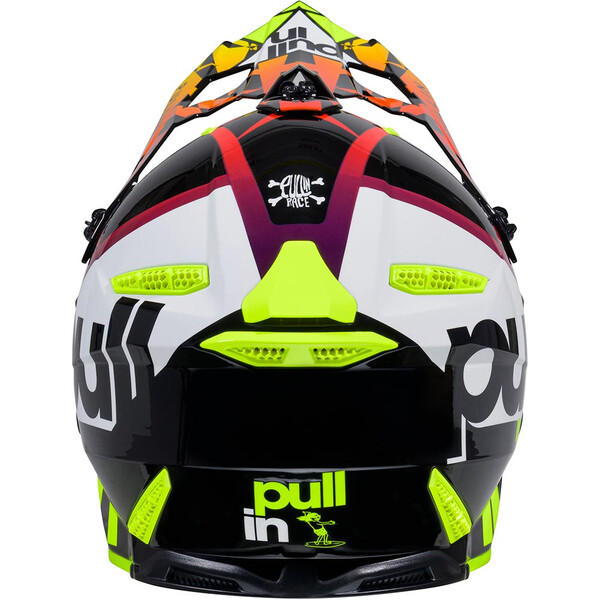 pull-in - Casque Trash Noir / Jaune fluo / Blanc / Orange