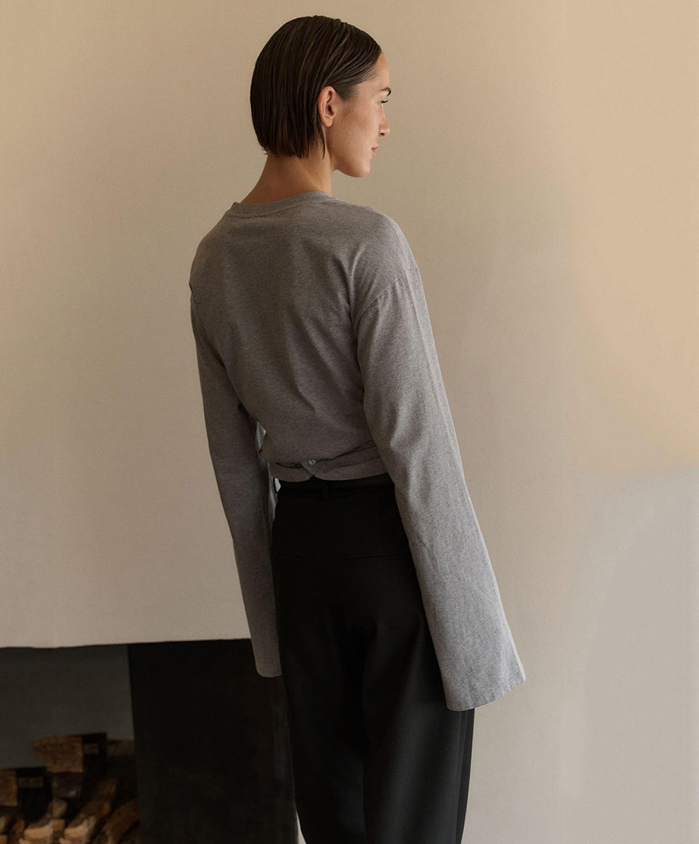 Club L'Avenir Dames longsleeve grijs