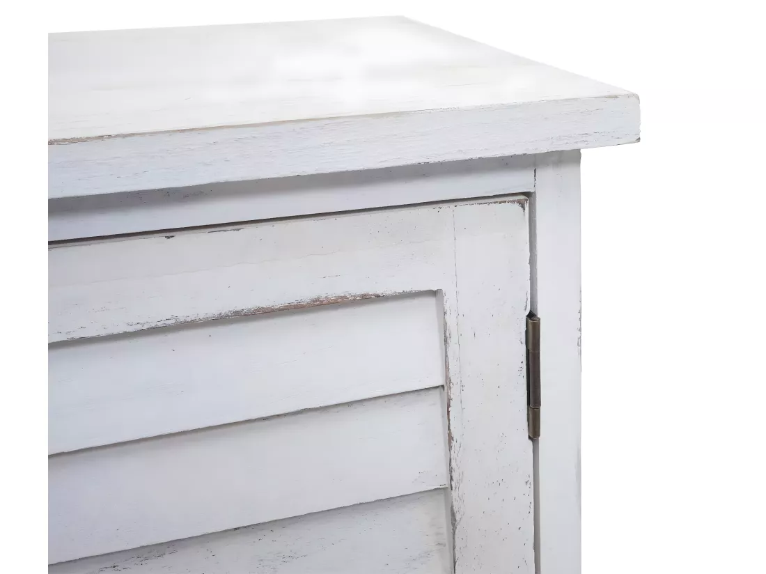 Meuble sous-lavabo MCW-H20, shabby blanc