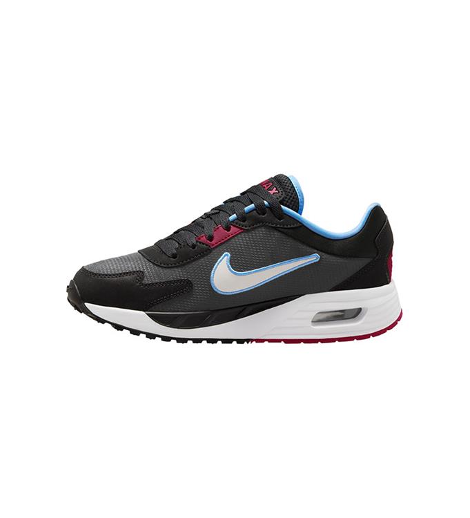 Nike Air Max Solo Mens Shoes, BLACK-WHITE-UNIVERSITY-BLUE-TE
