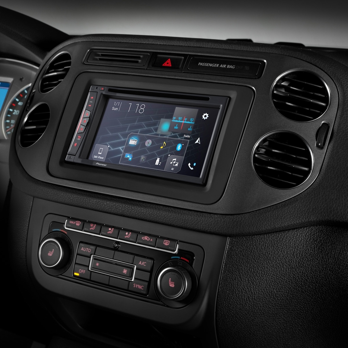 Pioneer AVIC-Z630BT - Navigasjon,Bluetooth og Trådløs Carplay