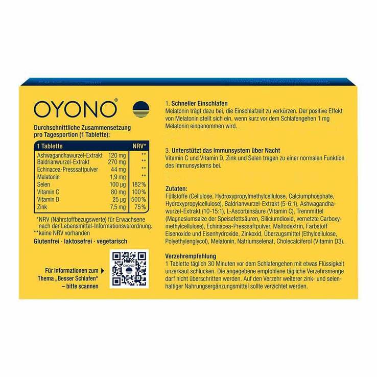Oyono Nacht Intens Immun Tabletten, 20 St