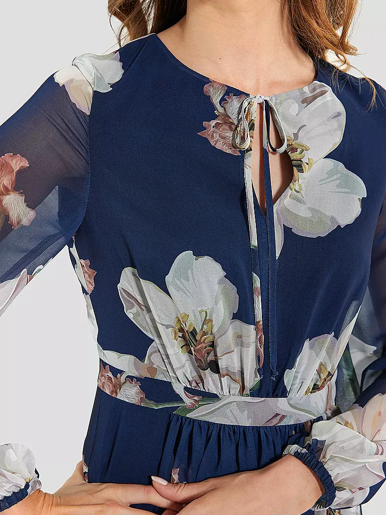 SWING Abendkleid blau
