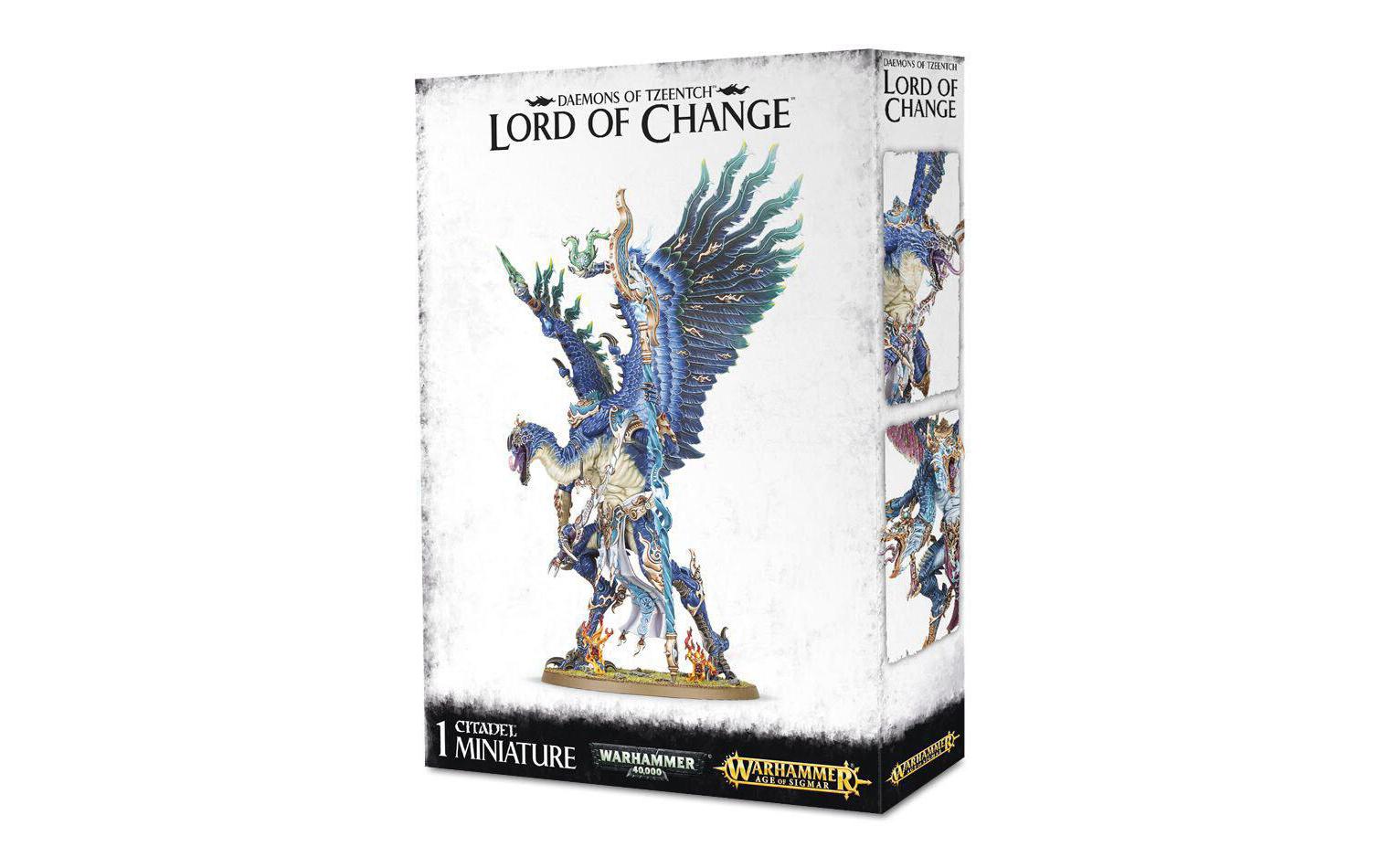 Figur Warhammer AoS Daemons of Tzeentch Lord of Change<br>Bausatz für 1 Figur