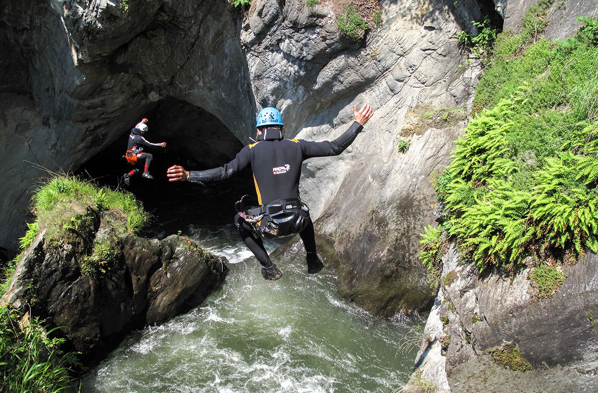 Canyoning für Einsteiger im Ötztal