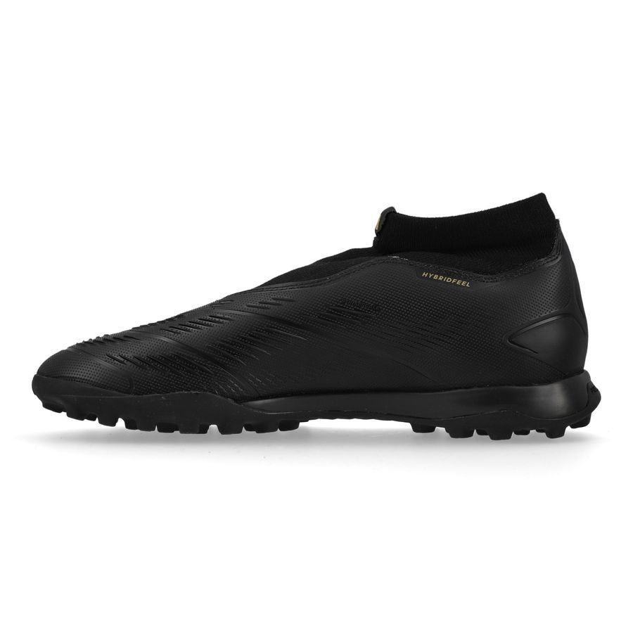 adidas Predator League Laceless TF Dark Spark - Noir/Gris/Doré