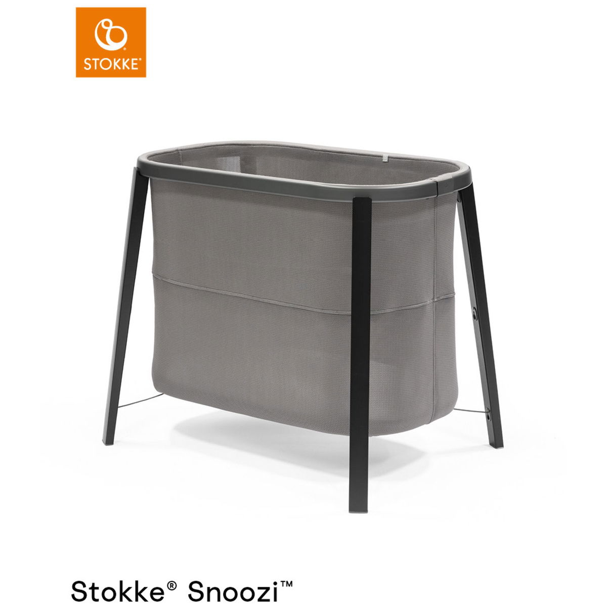 STOKKESTOKKE   Snoozi Stubenbett graphite grey