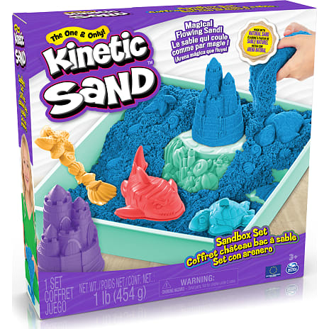 Kinetic Sand sandkasse-sæt - blå