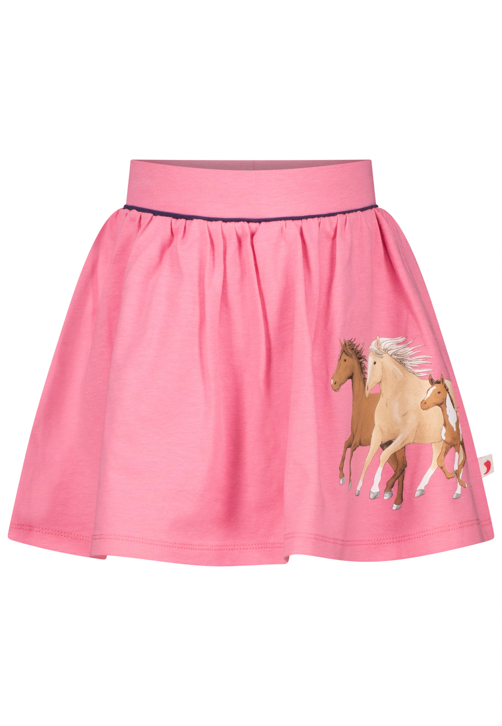 Skort HORSES in aurora pink