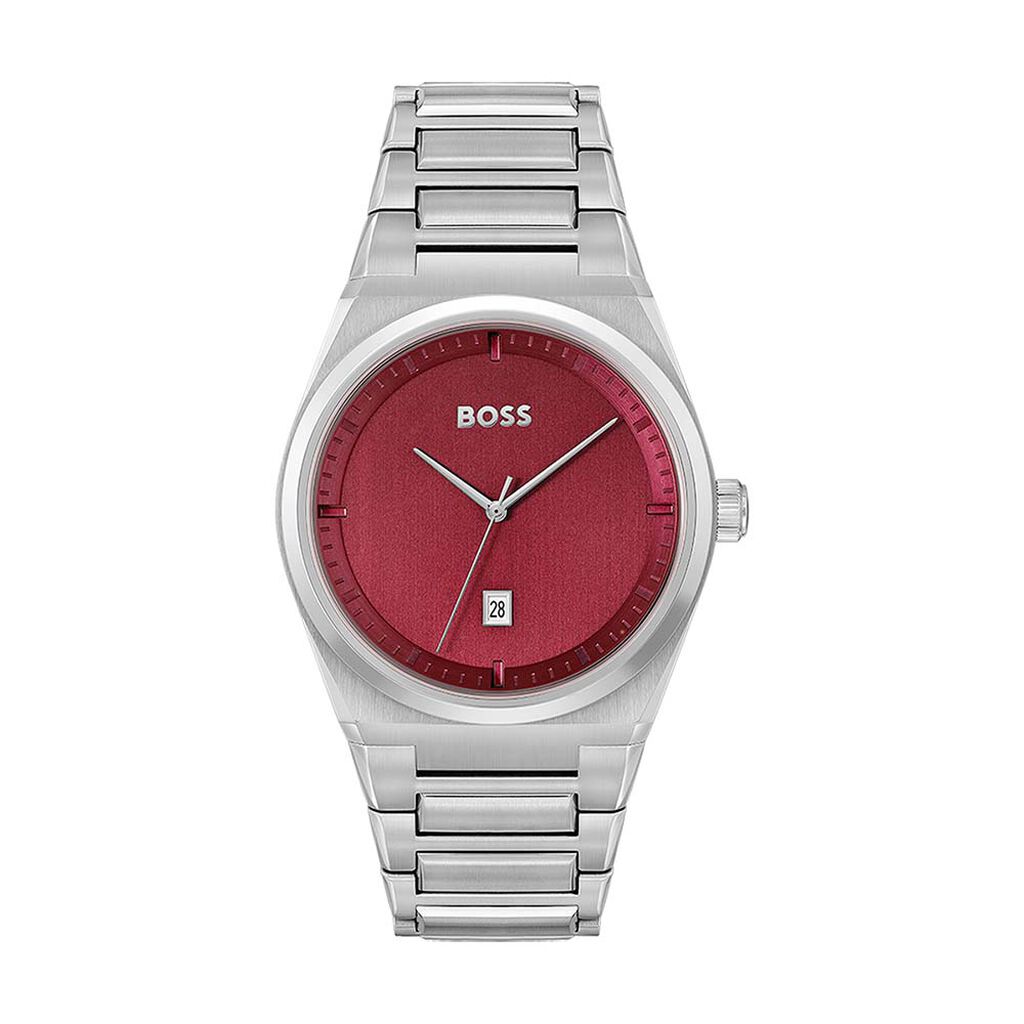 Montre Boss Steer Rouge