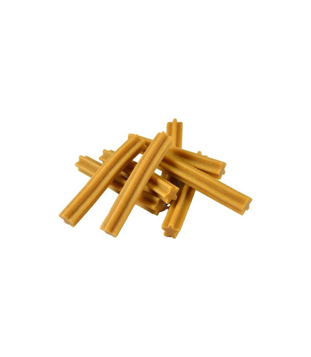 Paris Prix - Lot De 7 Sticks Dentaires Chien goût Nature 200g Beige