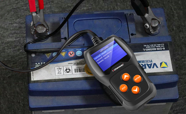 Auto Batterietester KFZ Spannungswiderstand Prüfgerät mit LED Display CCA 100-2000