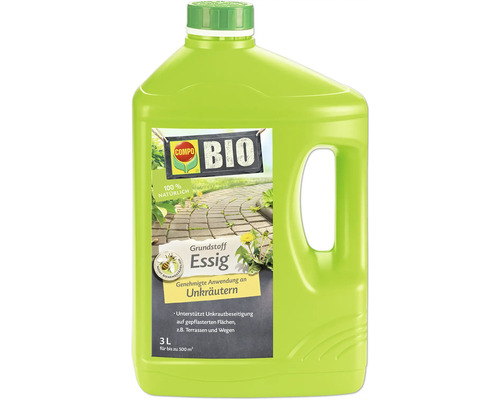 Basisingrediënt azijn COMPO BIO onkruidbestrijdingsazijn 3 l, concentraat voor maximaal 500 m²