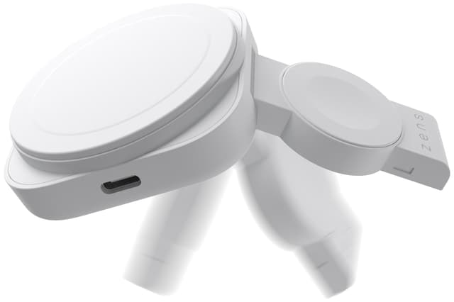 Zens 2-i-1 magnetisk trådløs oplader