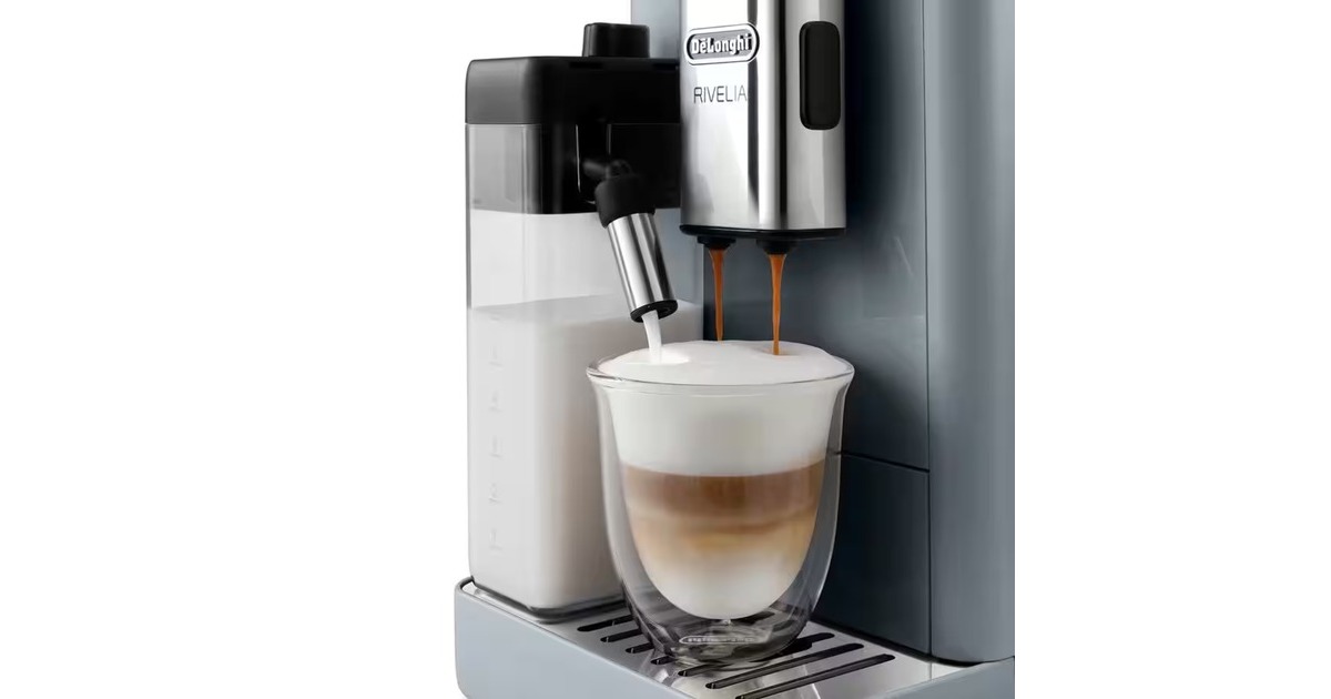DeLonghiRivelia EXAM440.55.G koffieapparaat  (Grijs)