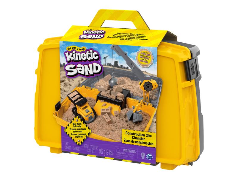 Spinmaster Sand Kinetic Construction Box Magischer Sand zum Formen