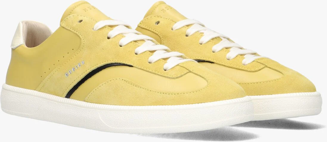 NUBIKK gele nubikk lage sneakers ray owen