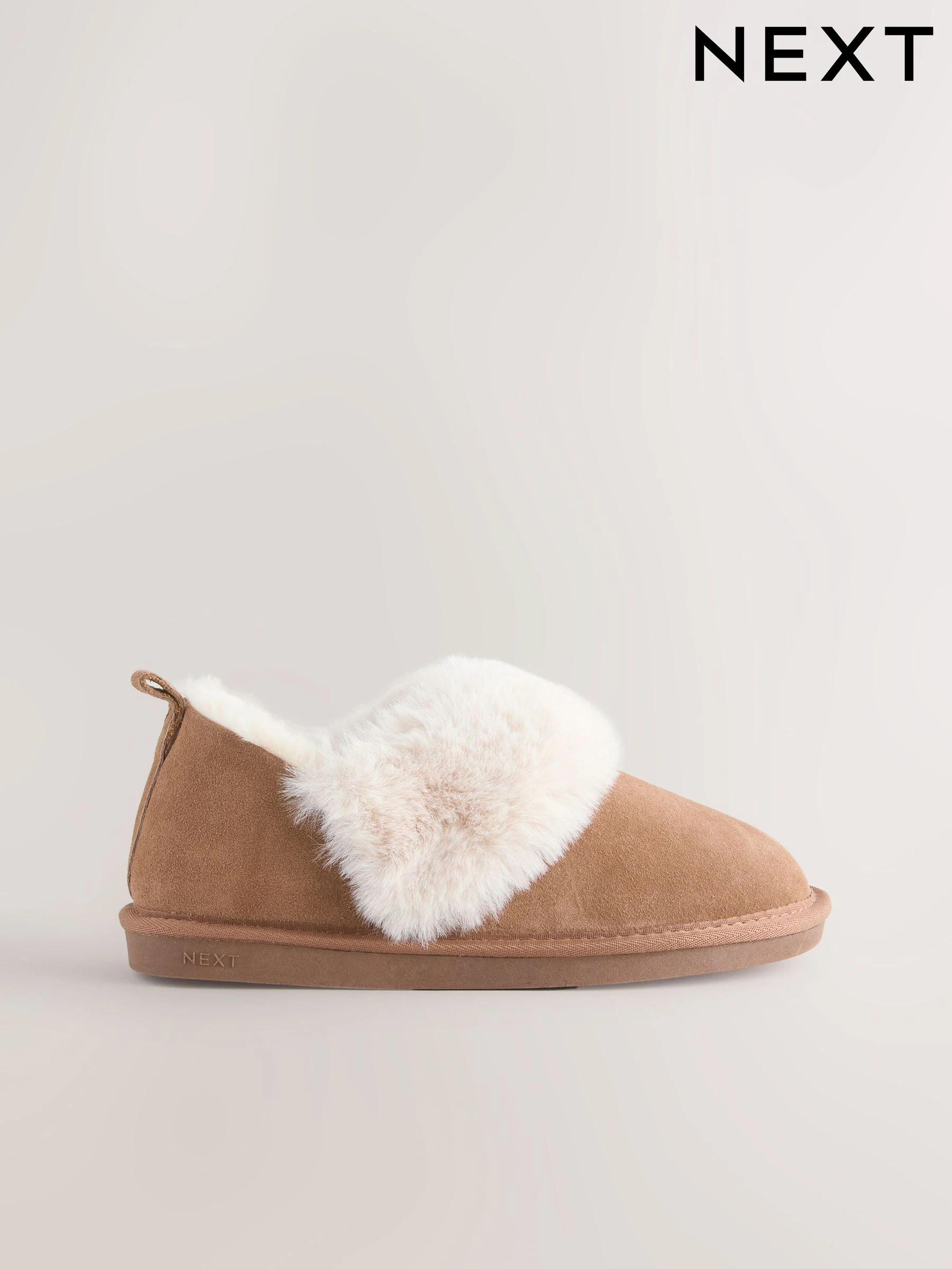 Kastanjebruin - Suède Shoot pantoffels