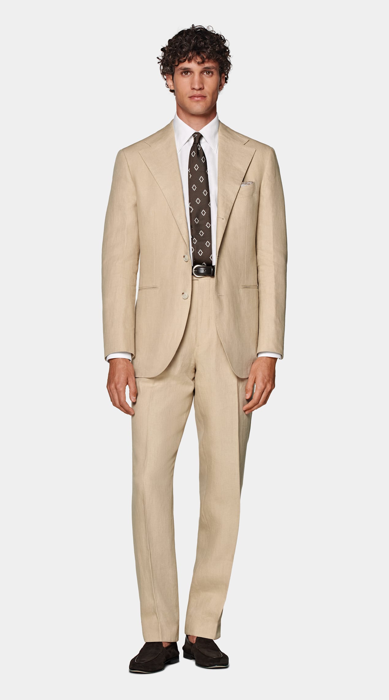 Costume Roma coupe Relaxed sable