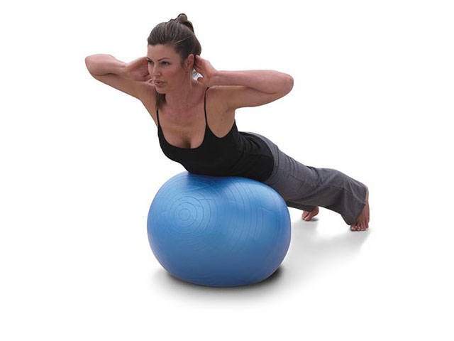 Fitness Gymnastikball 55cm Übungspumpe