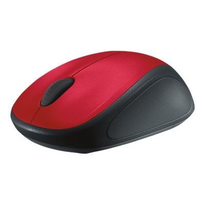Logitech M235 - souris sans fil - rouge