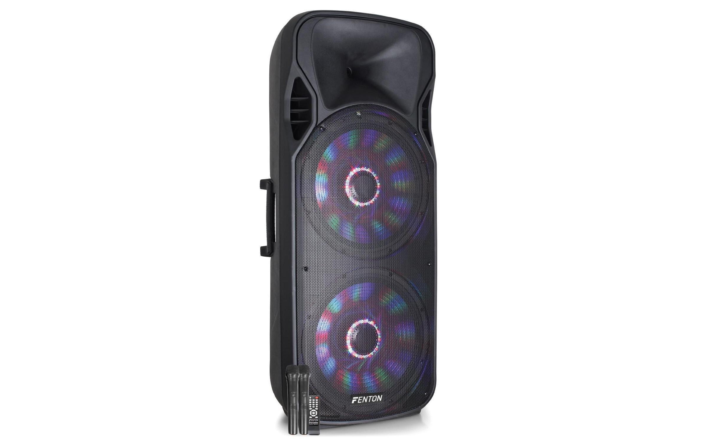 FENTON Lautsprecher »FT215LED Aktiv Trolley-Speaker« ( )