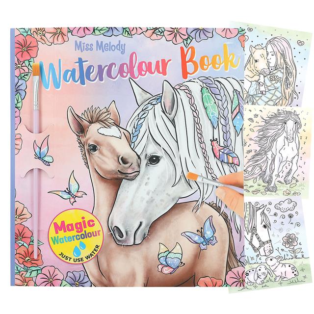 Watercolour Boek Miss Melody